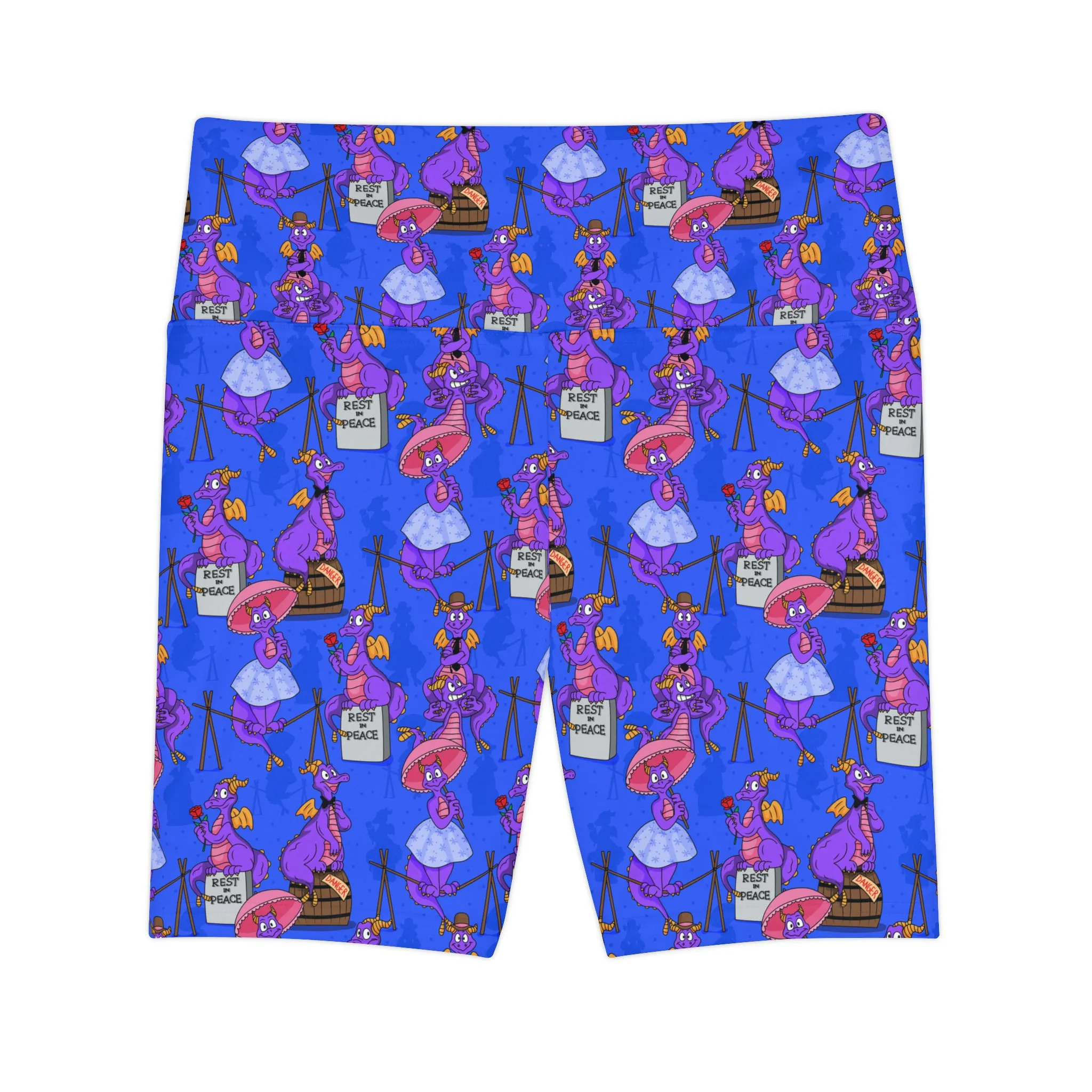 Haunted Mansion Figment Women's Athletic Workout Shorts