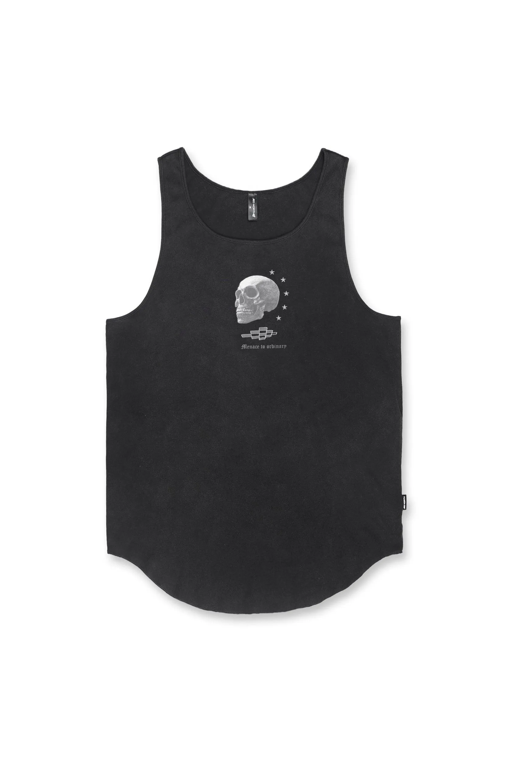 Heavy Duty Workout Tank Top - Washed Black