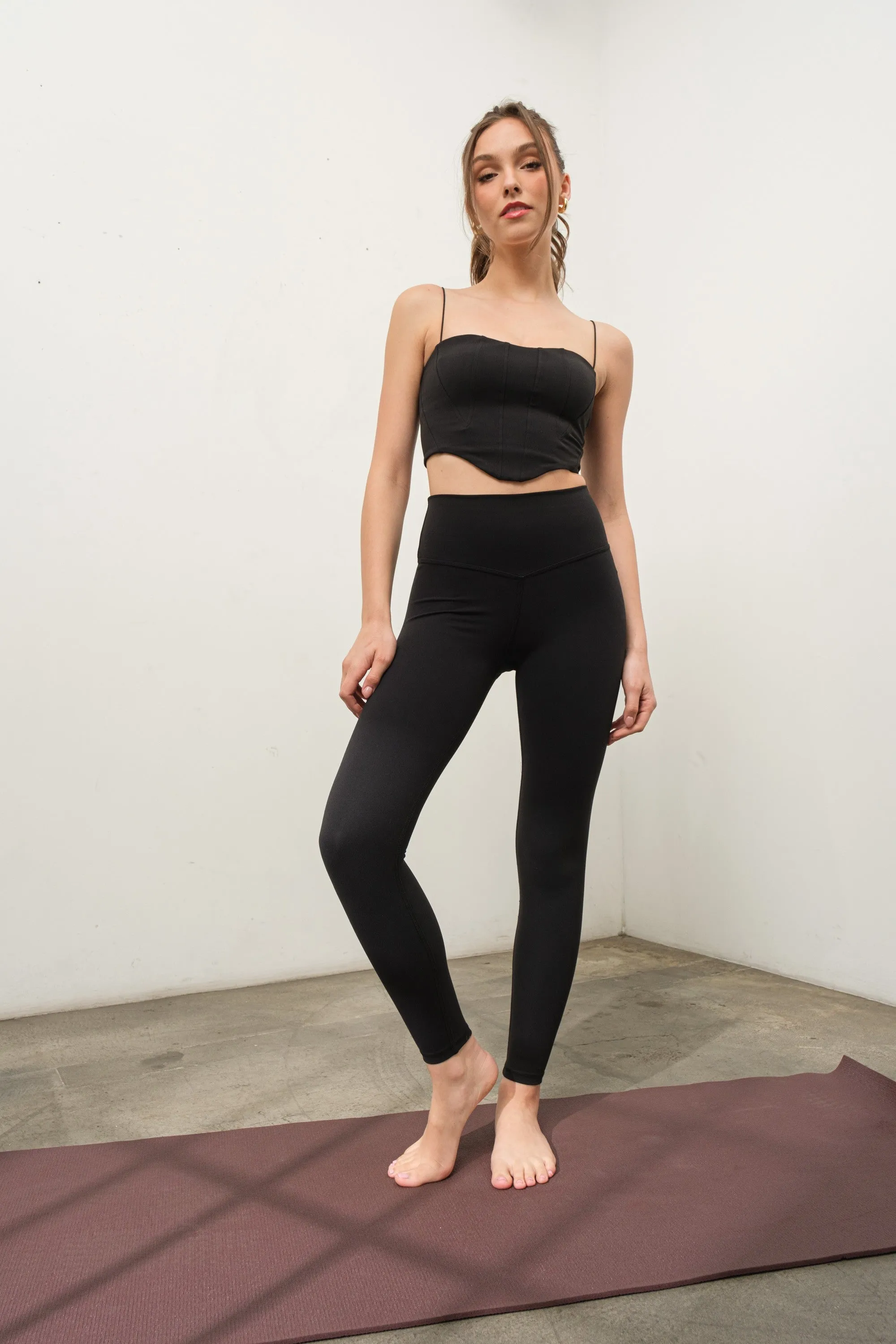 High Waisted Black Leggings