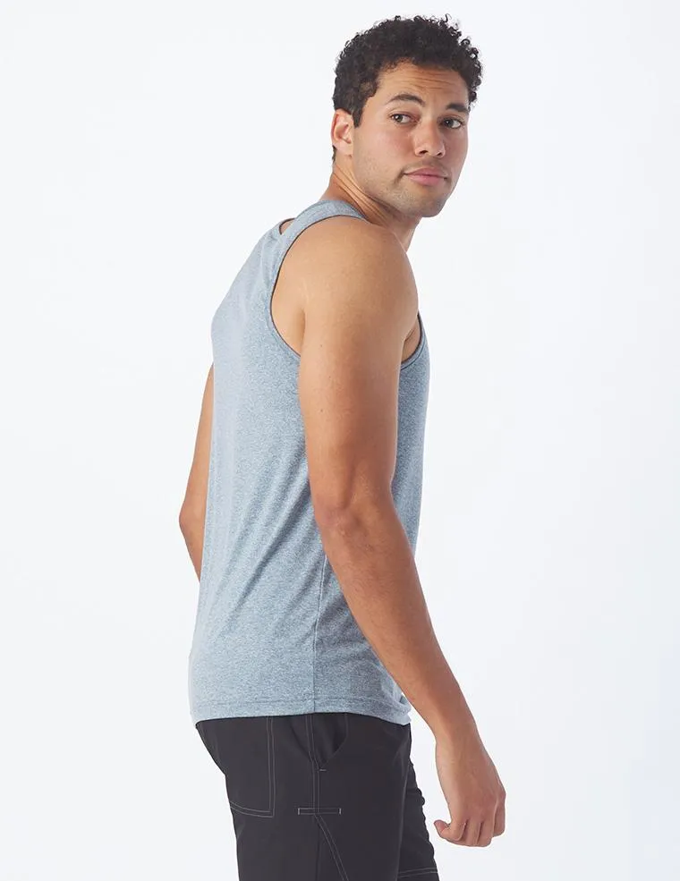 Highland Tank: Denim Blue Heather