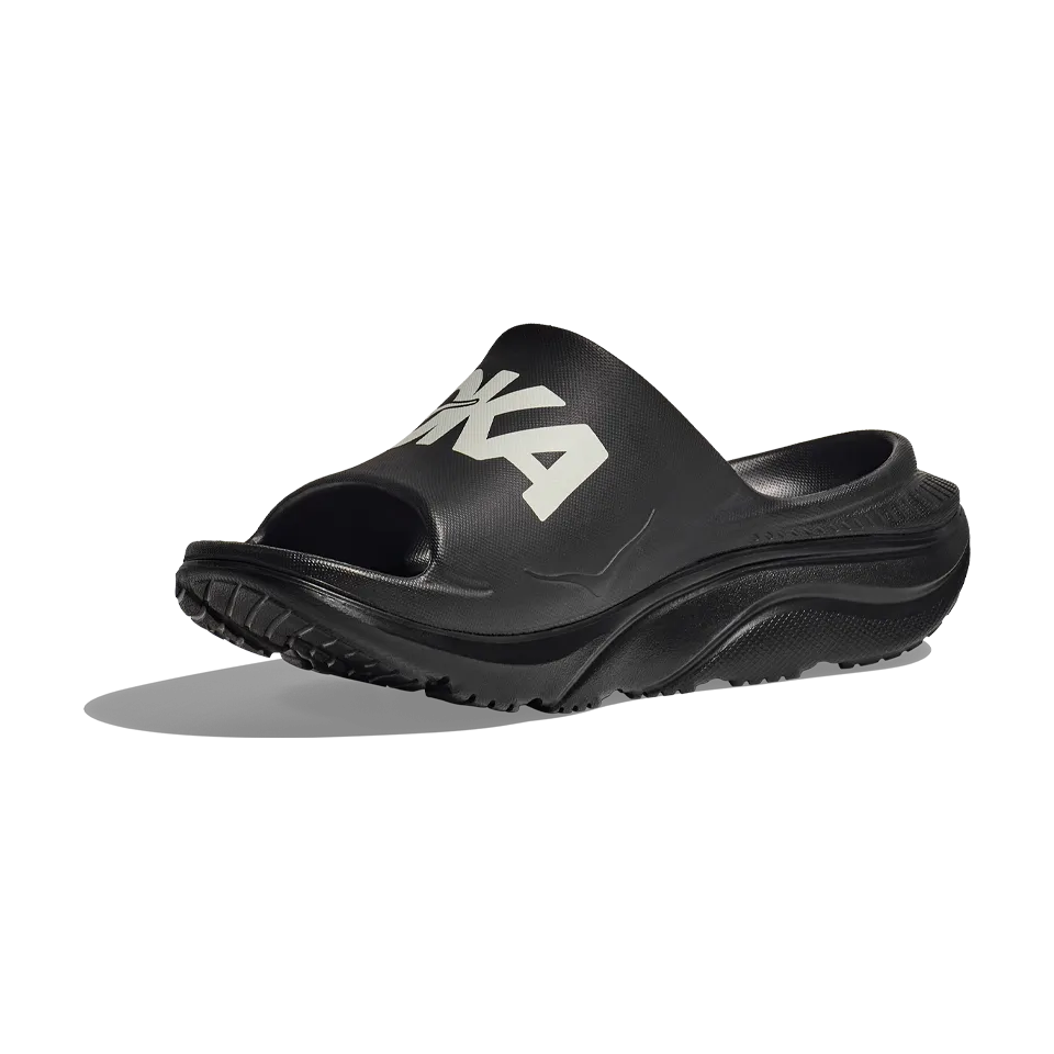 HOKA All Gender Ora Athletic Slide Black/White