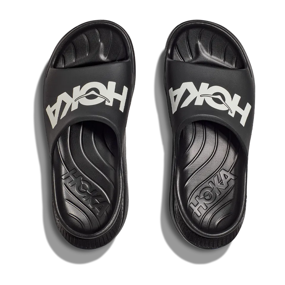 HOKA All Gender Ora Athletic Slide Black/White