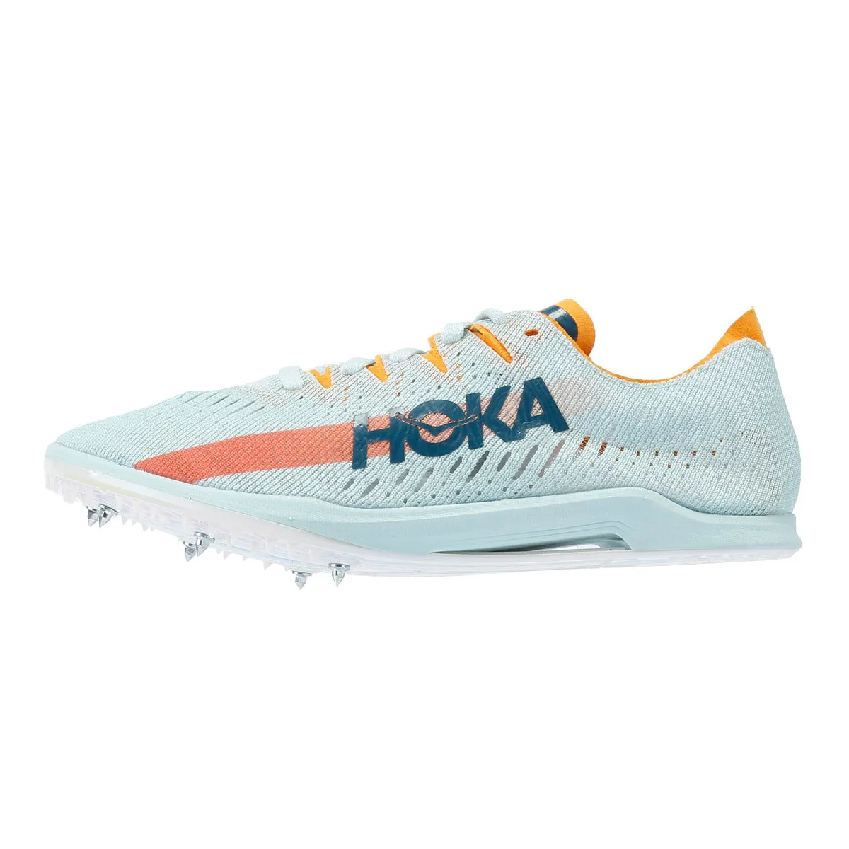 Hoka Cielo X MD Women's Blue Grass / Radiant Yellow Running Spikes