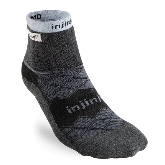 Injinji Men's Liner   Runner Mini-Crew Socks