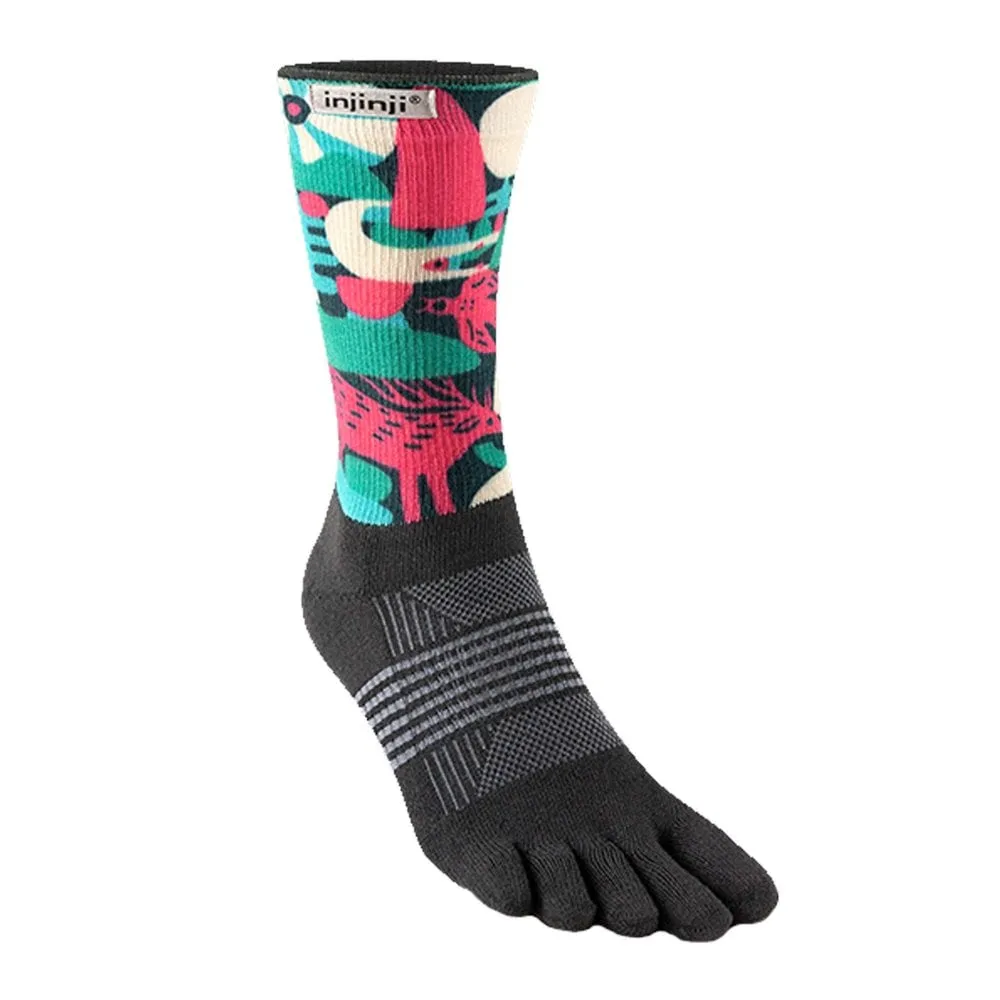 Injinji Trail Crew Sock Womens - Artist Designed Series