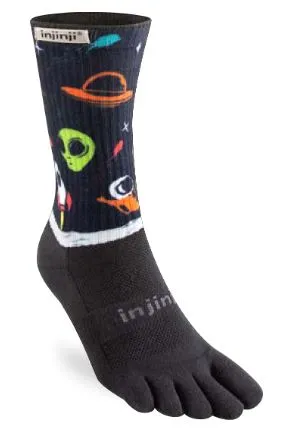 Injinji Trail Midweight Crew Toesocks