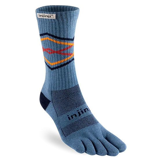 Injinji Trail Midweight Crew Toesocks