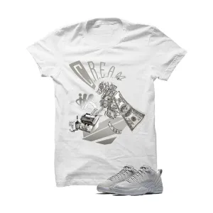 Jordan 12 Low Wolf Grey White T Shirt (Cream)