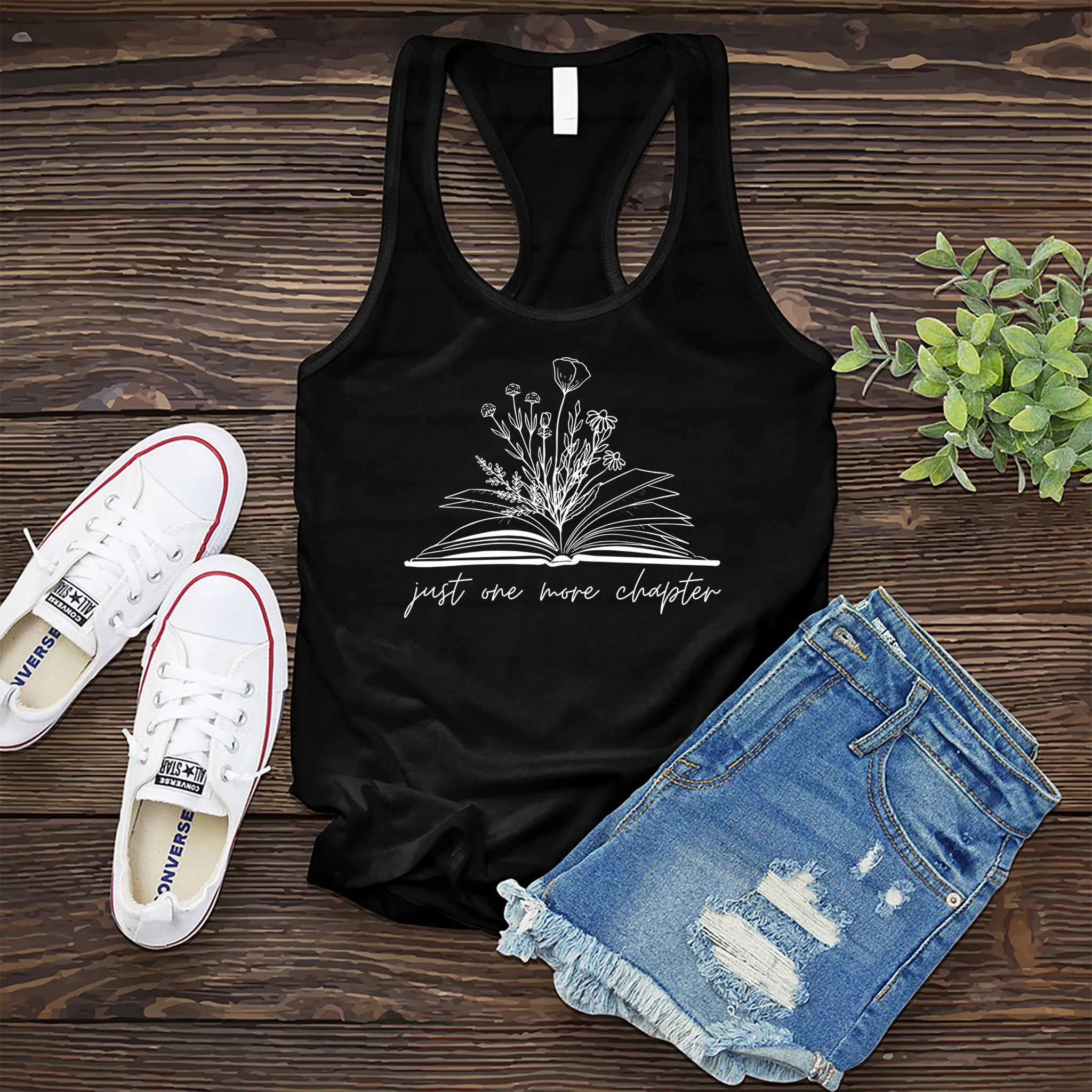 Just One More Chapter Book Women's Tank Top