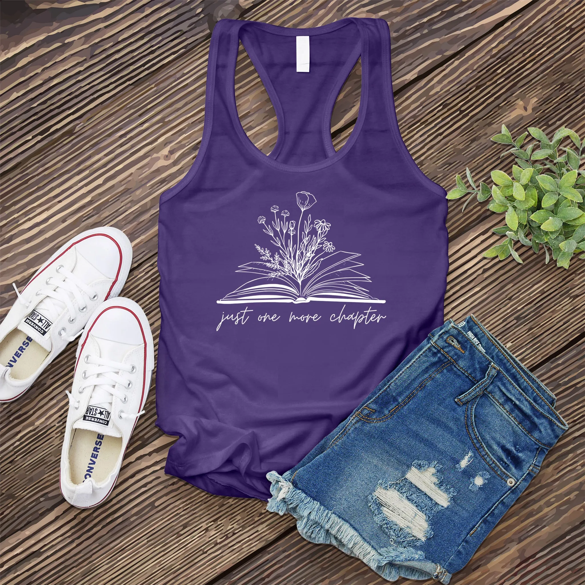 Just One More Chapter Book Women's Tank Top