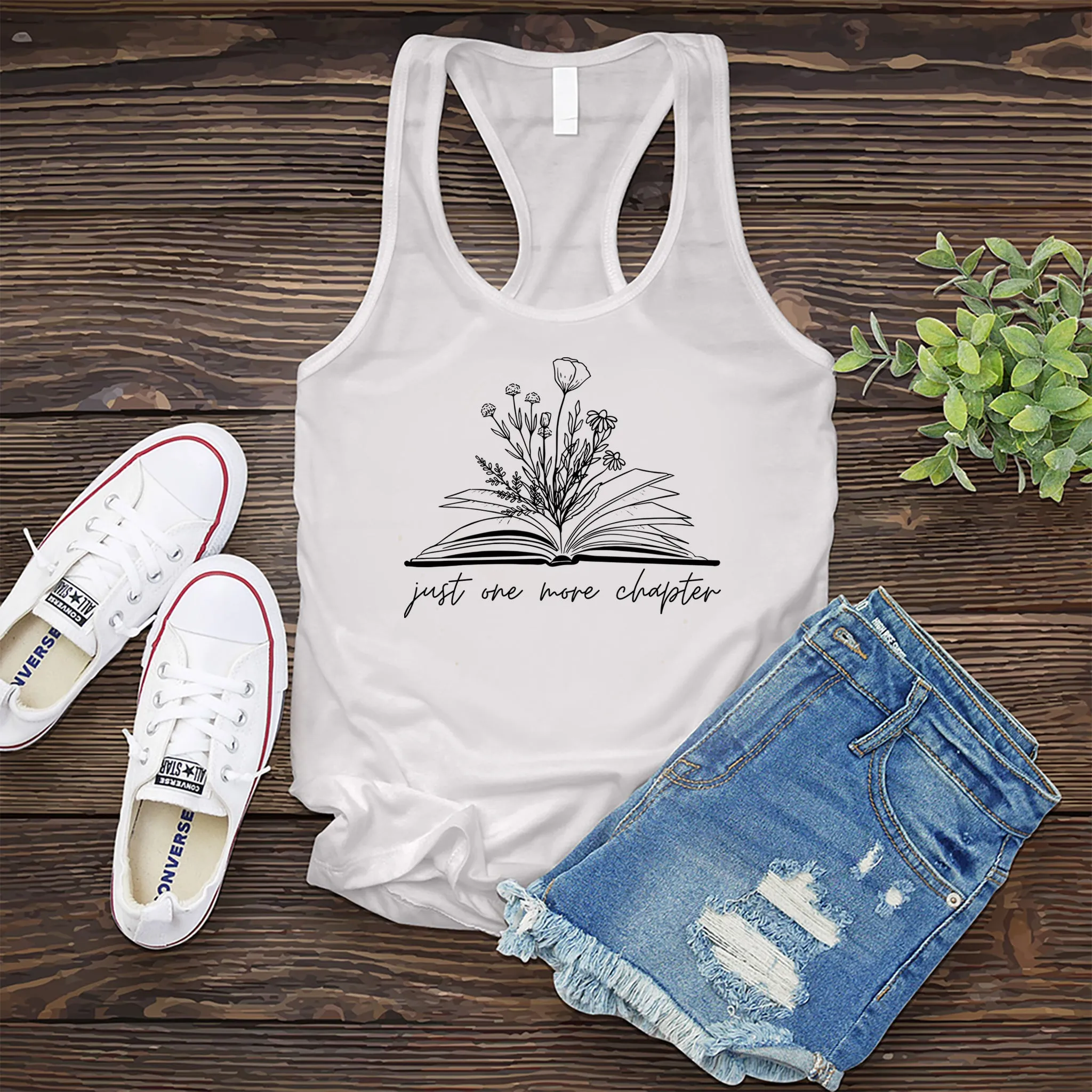 Just One More Chapter Book Women's Tank Top