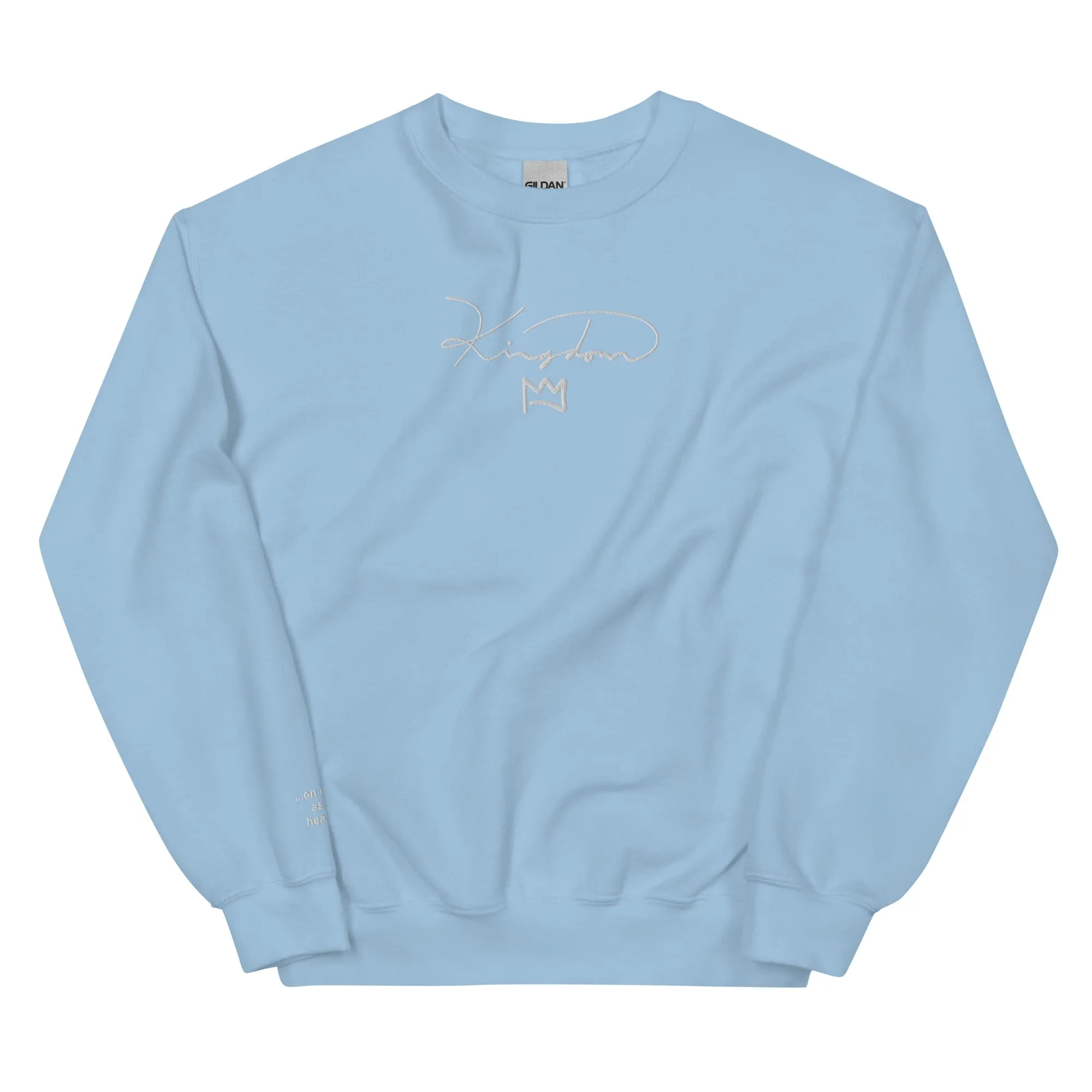 Kingdom Embroidery Unisex Sweatshirt (Multiple Colors)