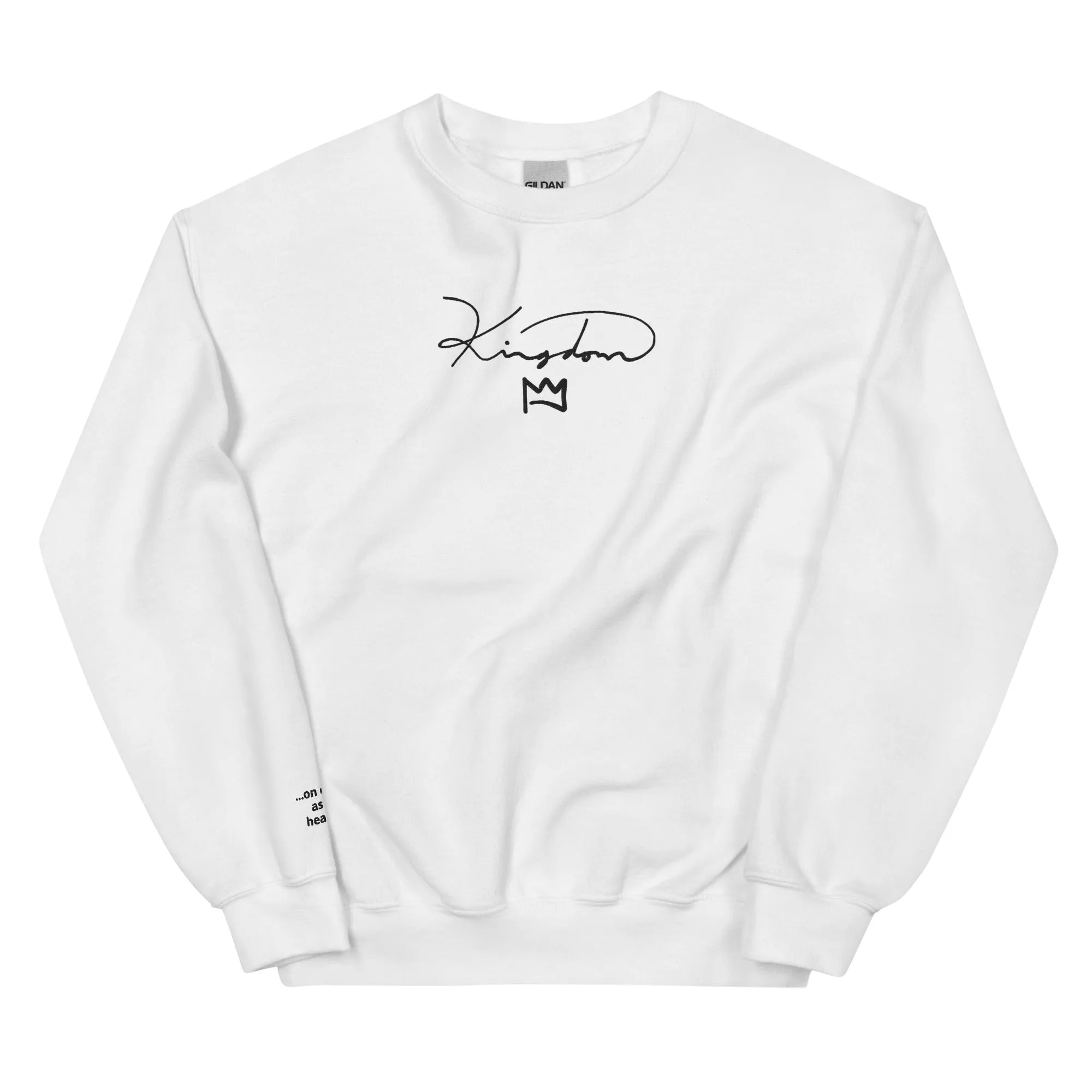 Kingdom Embroidery Unisex Sweatshirt (Multiple Colors)