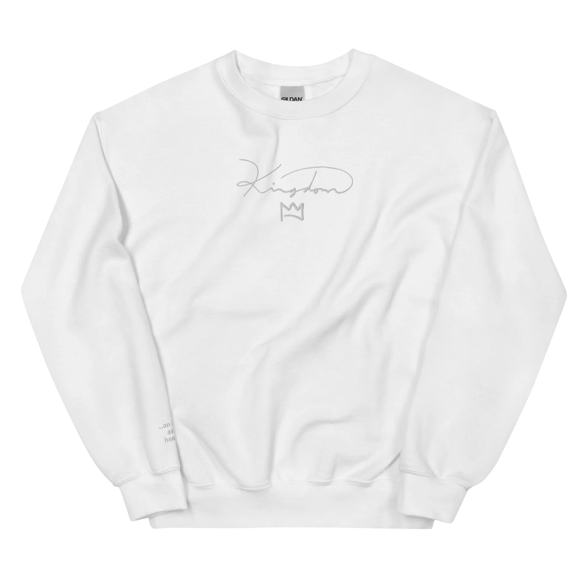 Kingdom Embroidery Unisex Sweatshirt (Multiple Colors)