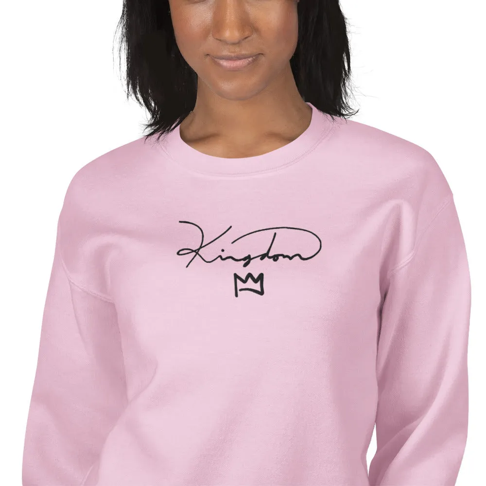 Kingdom Embroidery Unisex Sweatshirt (Multiple Colors)