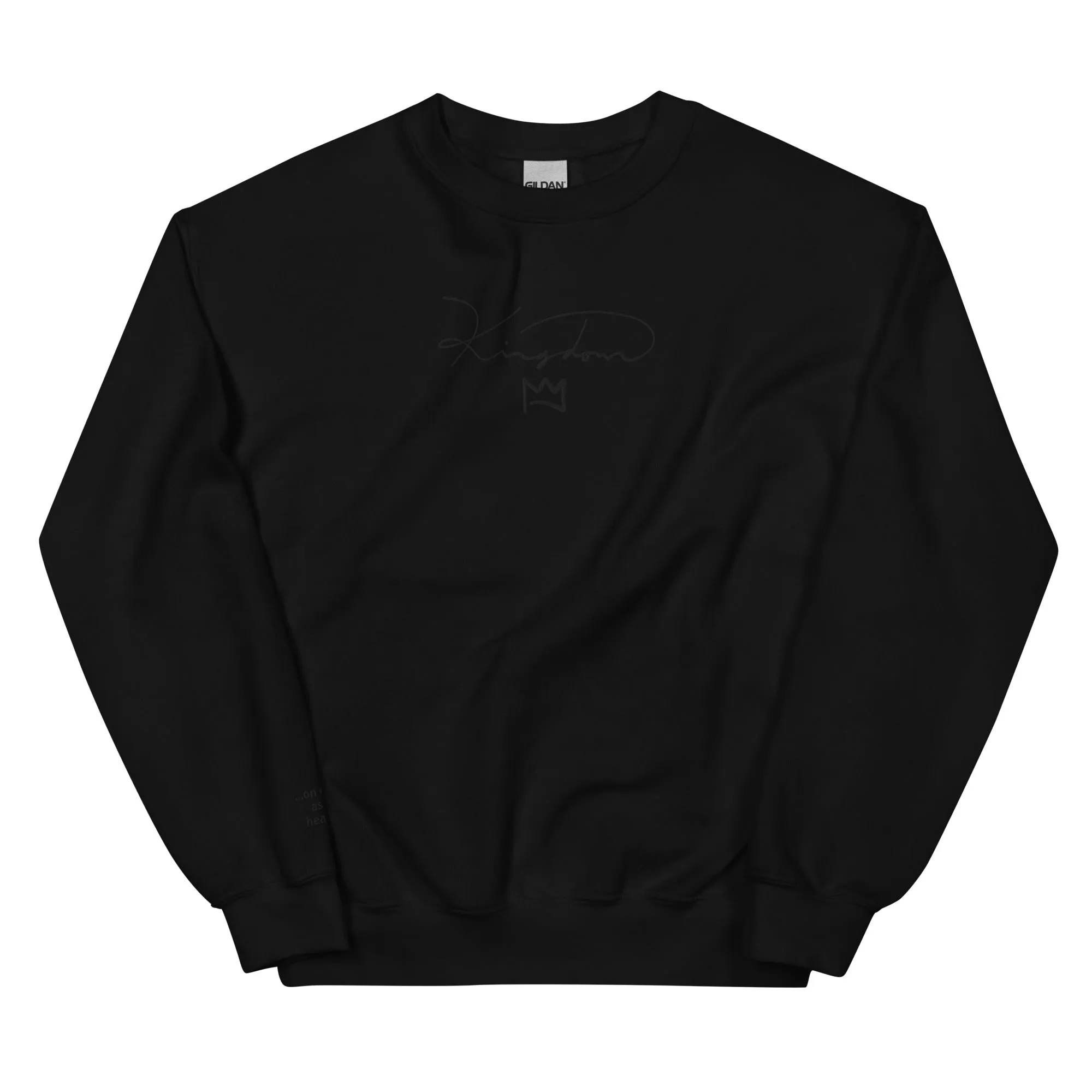 Kingdom Embroidery Unisex Sweatshirt (Multiple Colors)