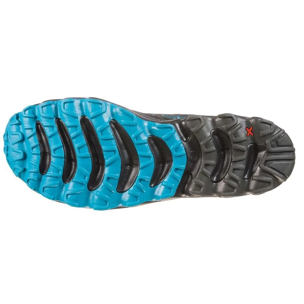 La Sportiva Helios SR Mens Trail Running Shoe - Black/Tropic Blue - Clearance