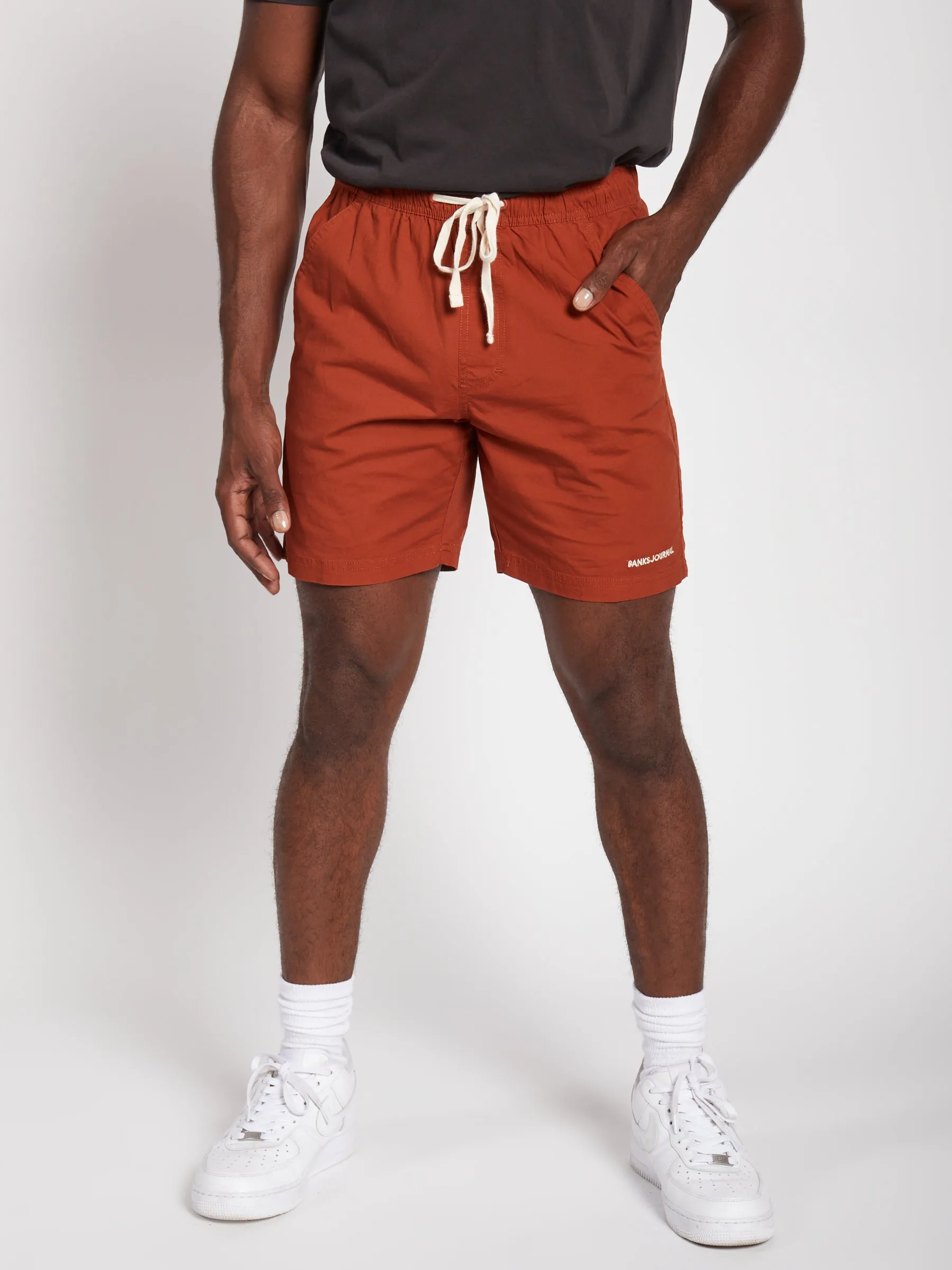 Label Twill Short