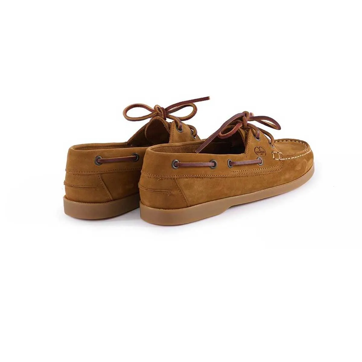 LE CHAMEAU Galion Deckshoes - Women's - Tan Nubuck