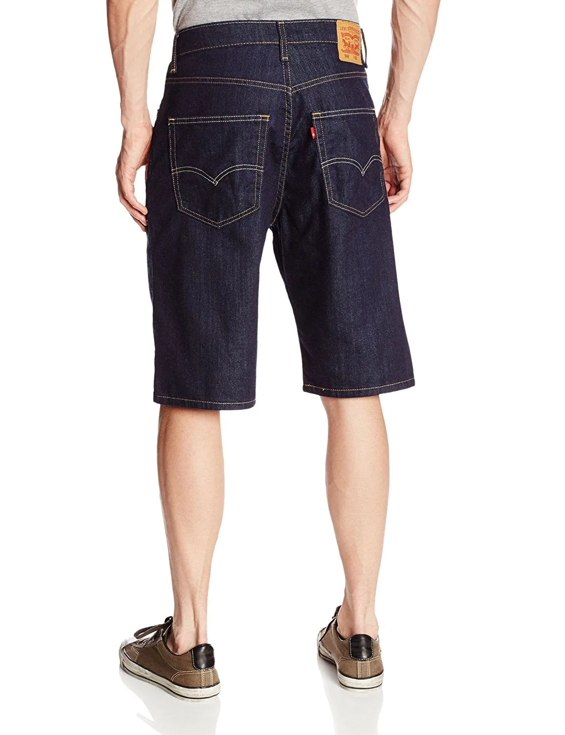 Levi's Men's 569 Loose Straight Short Homespun Rinse