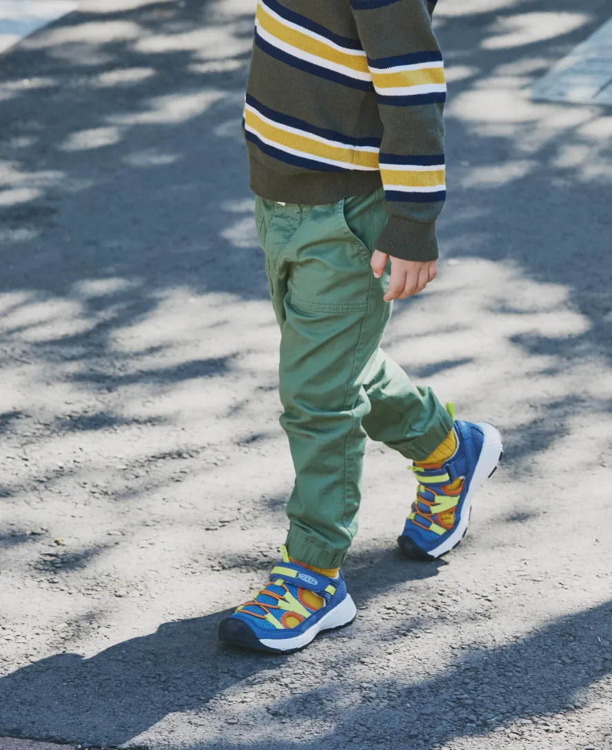 Little Kids' Motozoa Sandal  |  Vintage Indigo/Scarlet Ibis