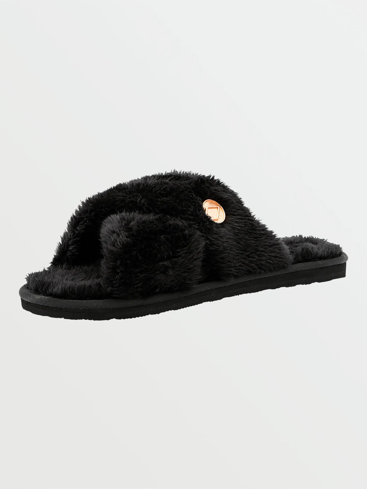 Lived In Lounge Slippers - Black