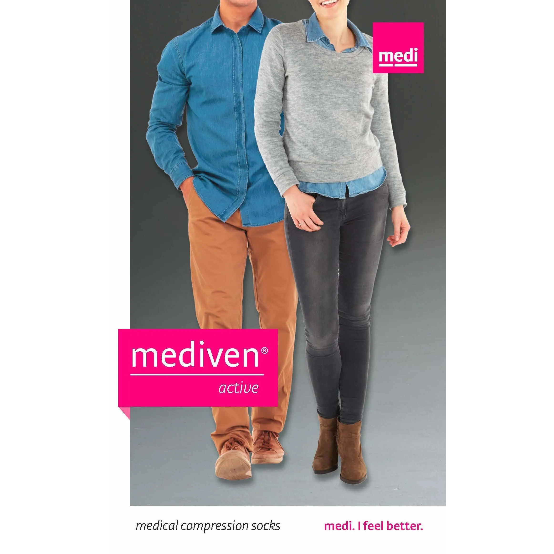 Mediven Active Knee High 15-20 mmHg