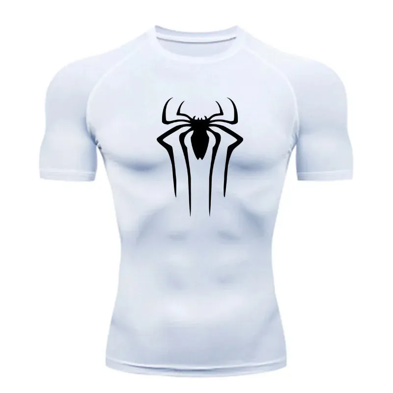 Men Fitness Gym Super Hero Sport Running T-Shirt