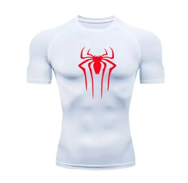 Men Fitness Gym Super Hero Sport Running T-Shirt