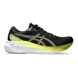 Men's Asics Gel-Kayano 30, Black/Glow Yellow, 11.5 4E Extra Wide