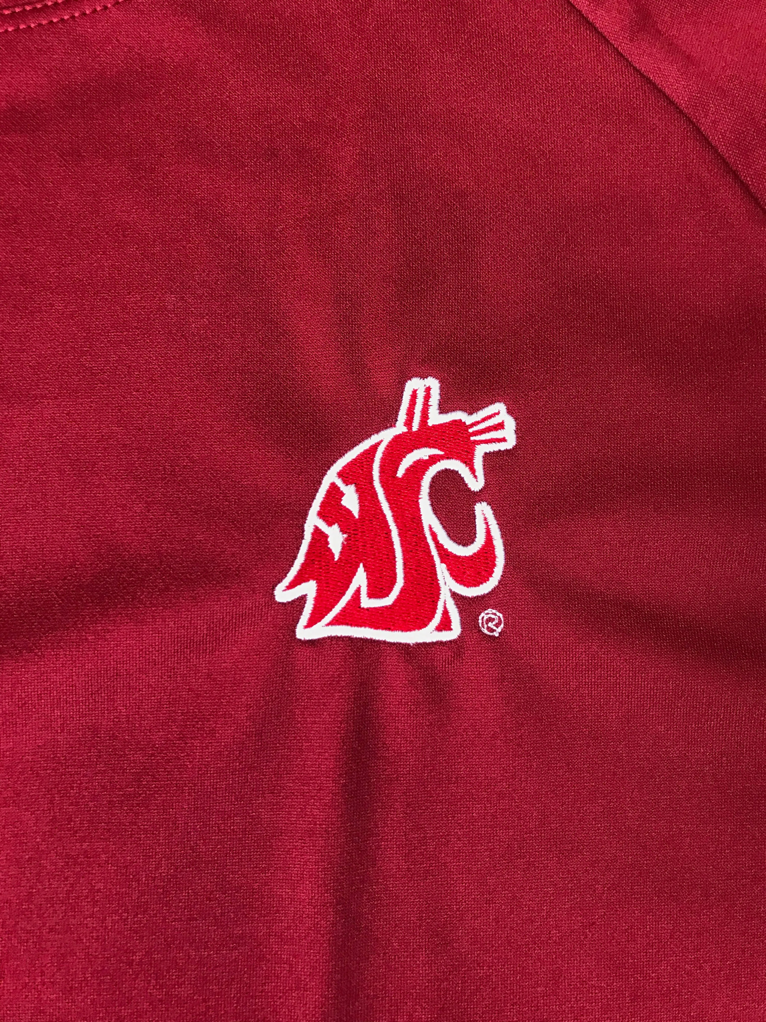 Men's athletic long sleeve with coug logo