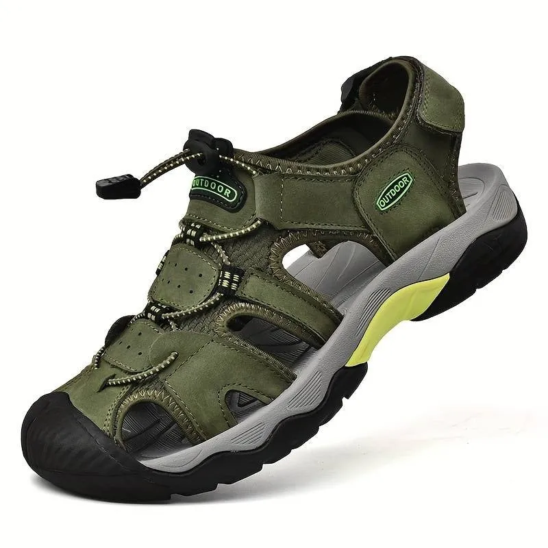 Men's Breathable Trendy Sandals Comfy Non Slip Shoes Casual Outdoor Sandals | 7258