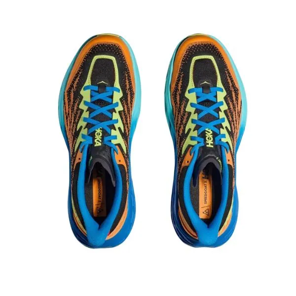 Mens Hoka Speedgoat 5 - Solar Flare / Diva Blue