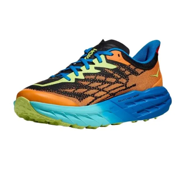 Mens Hoka Speedgoat 5 - Solar Flare / Diva Blue