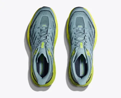 MEN'S HOKA SPEEDGOAT 5 | STONE BLUE / DARK CITRON