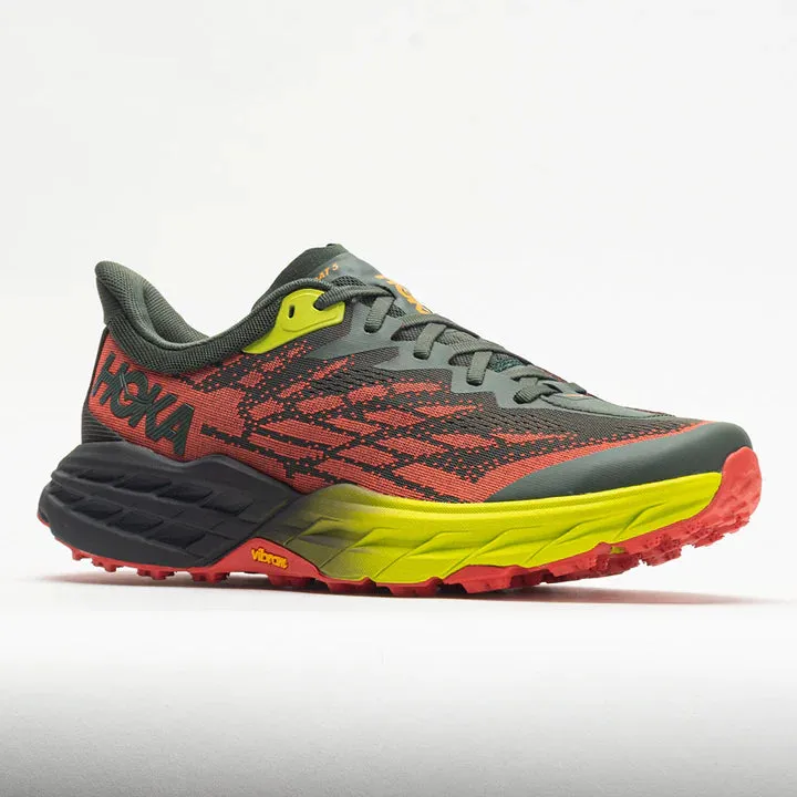 MEN'S HOKA SPEEDGOAT 5 | THYME / FIESTA