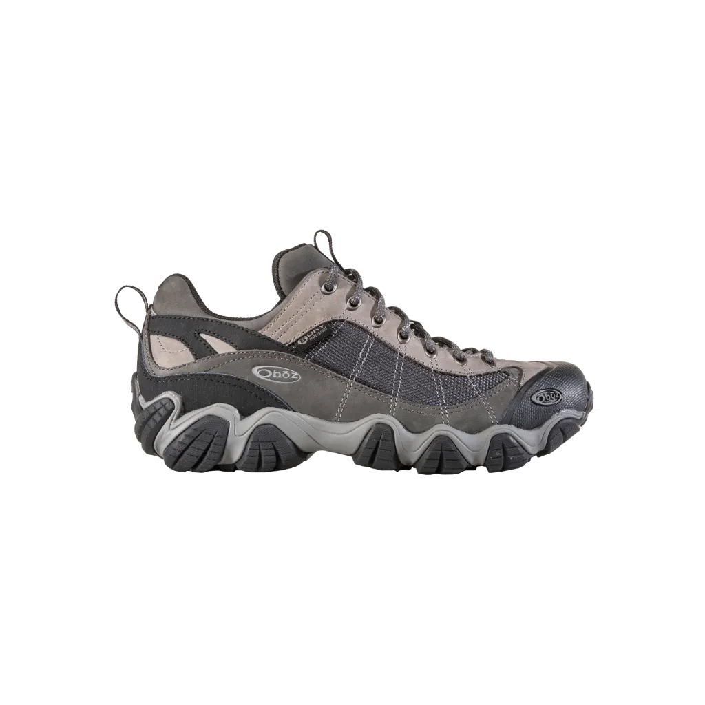 Men's Oboz Firebrand II Low Waterproof Color: Gray