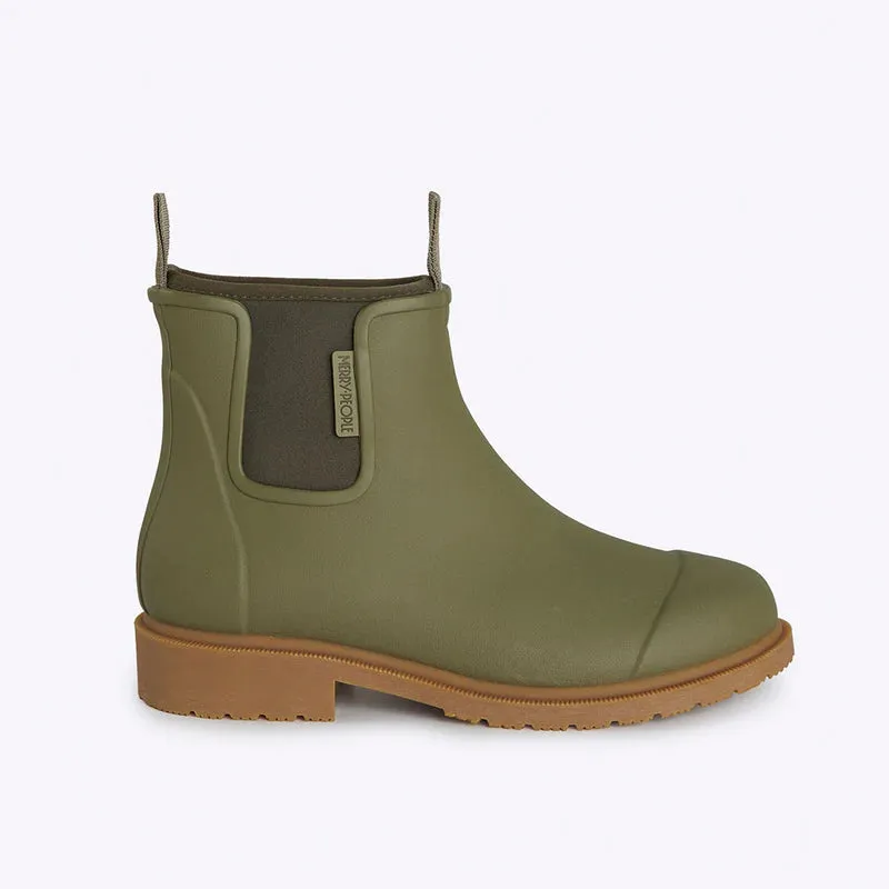 Merry People Bobbi Gumboot - Khaki Green