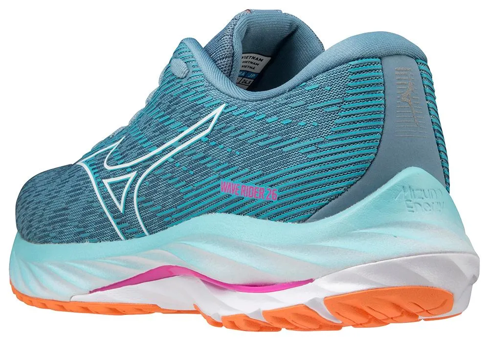 Mizuno | Wave Rider 26 | Women's | Antigua Sand/White