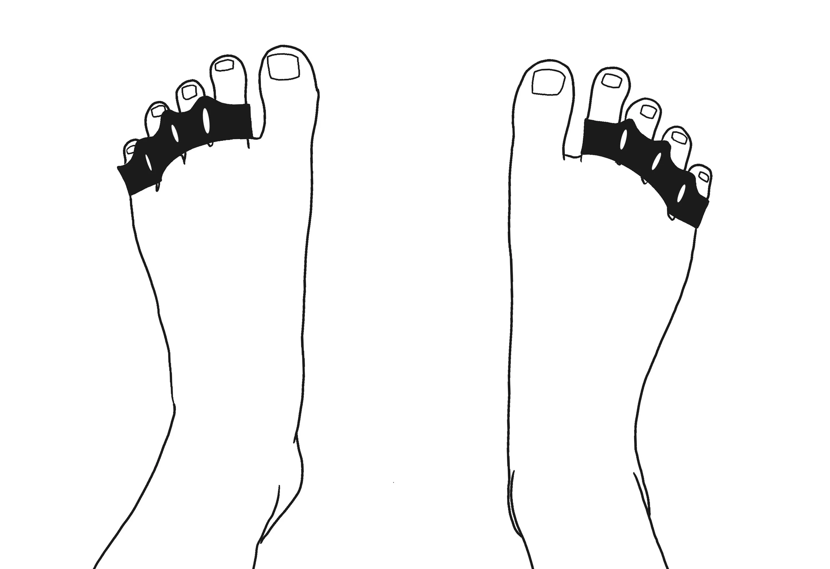 Mobility Toe Spacers