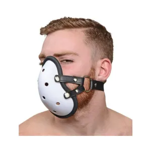 Musk Athletic Cup Muzzle White