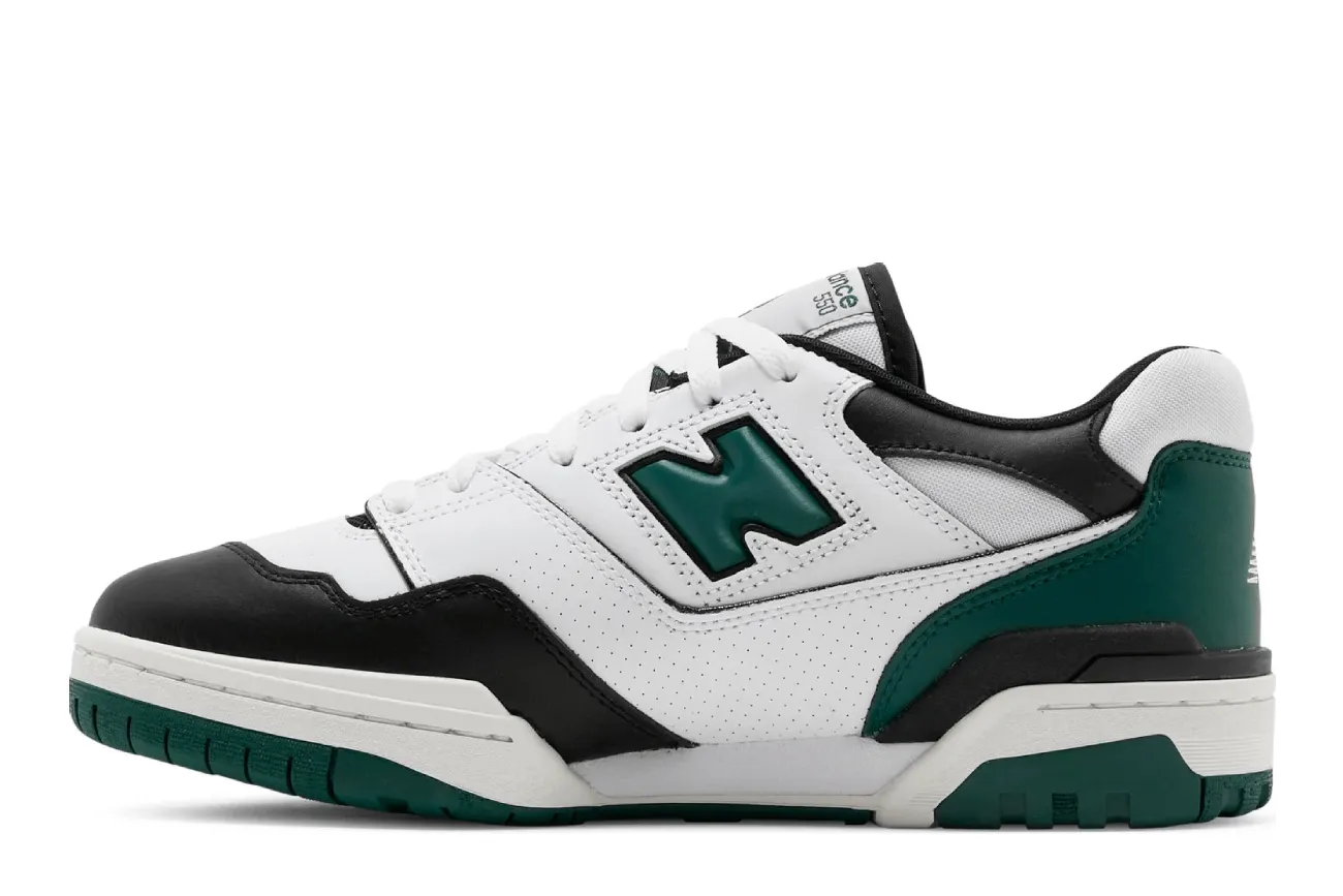 New Balance 550 White Green Black