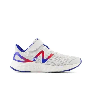 NEW BALANCE ARISHI V4 VELCRO YOUTH - LIGHT GREY