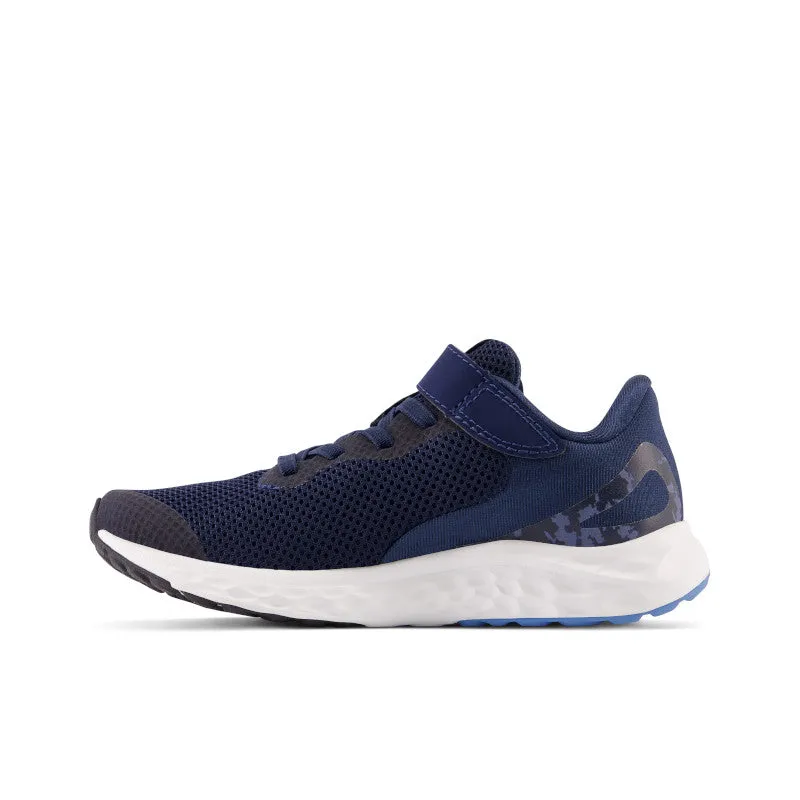 NEW BALANCE ARISHI V4  VELCRO YOUTH - NAVY