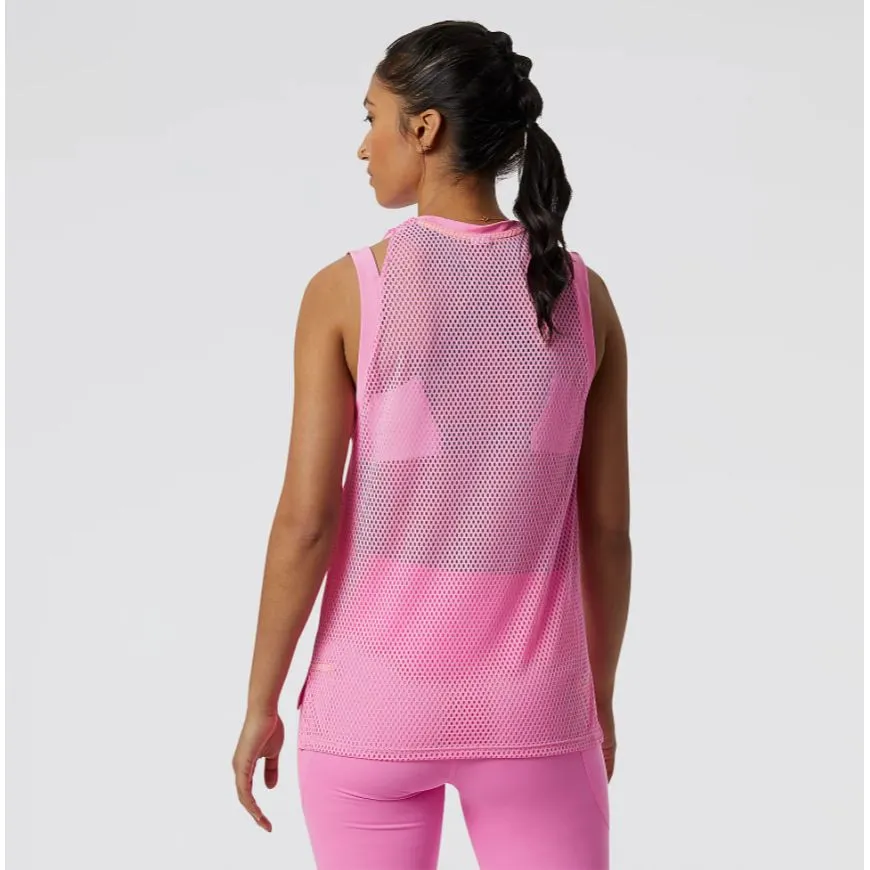 New Balance Relentless Women Performance Tank Vibrant Pink