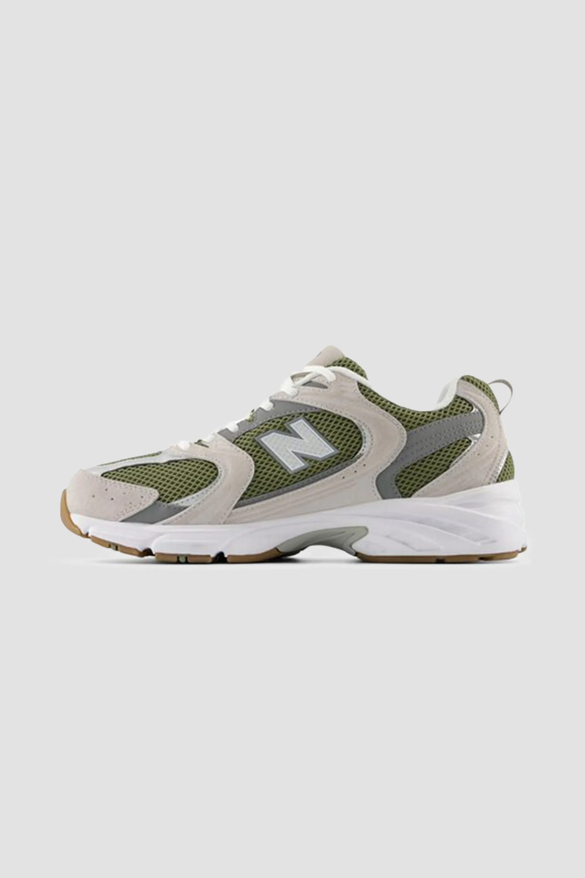 New Balance Unisex 530 Athletic Shoe in Dark Olivine