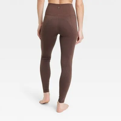 New - JoyLab Women's Seamless High-Rise Athletic Workout Leggings