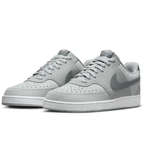 NIKE Court Vision Low Sneakers For Men (Grey , 10)