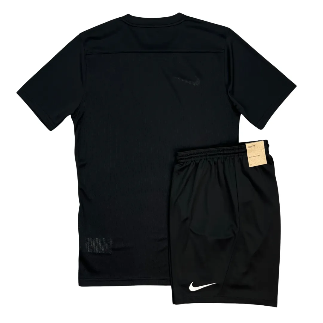 Nike Dri-Fit Tshirt / Shorts Set - Black