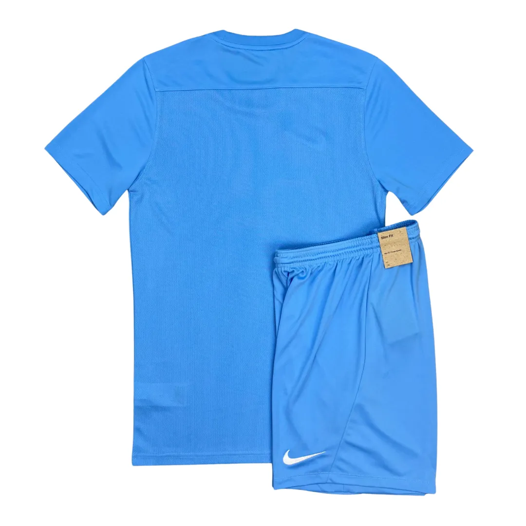 Nike Dri-Fit Tshirt / Shorts Set - University Blue